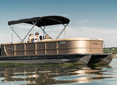 Pontoon on Lake